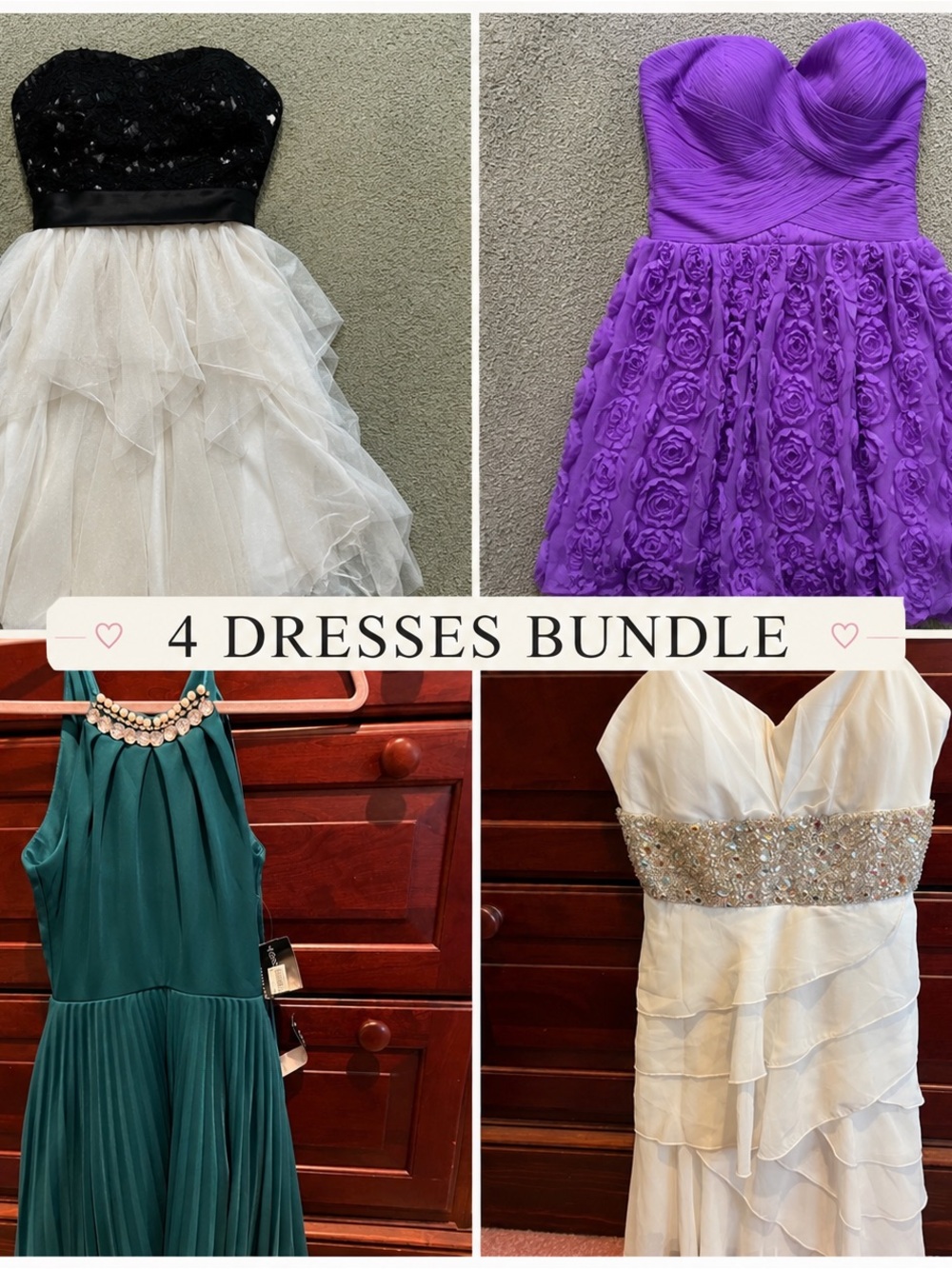 Bundle of Juniors Formal Dresses